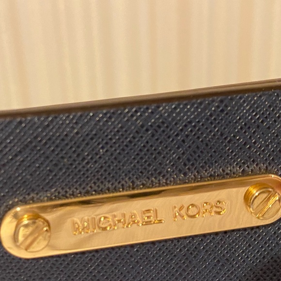 Michael Kors Clutch Shoulder Bag in Navy - Picture 7 of 7